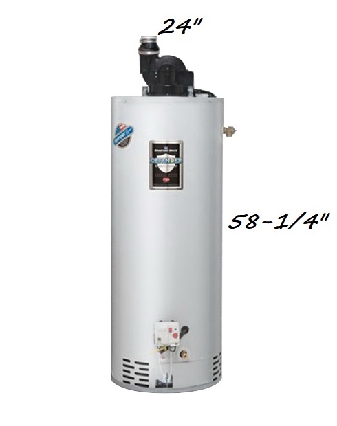 RG1PV50S6N By Bradford White Is Hot Water Heater 50 Gallon 40K BTU 6